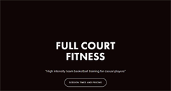 Desktop Screenshot of fullcourtfitness.com