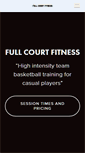 Mobile Screenshot of fullcourtfitness.com